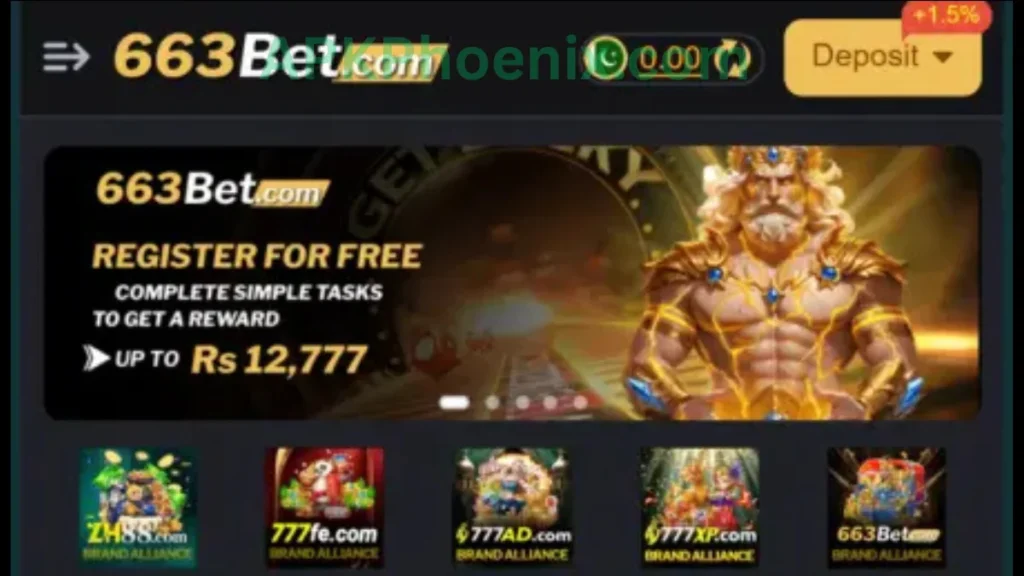 663Bet Game App first time registration bonuses of game