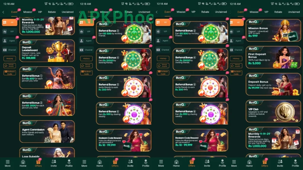 BetQQ Game APK promotion center of game