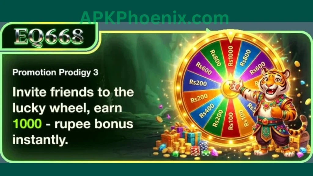 EQ668 Game App Invitational bonuses of game for new users