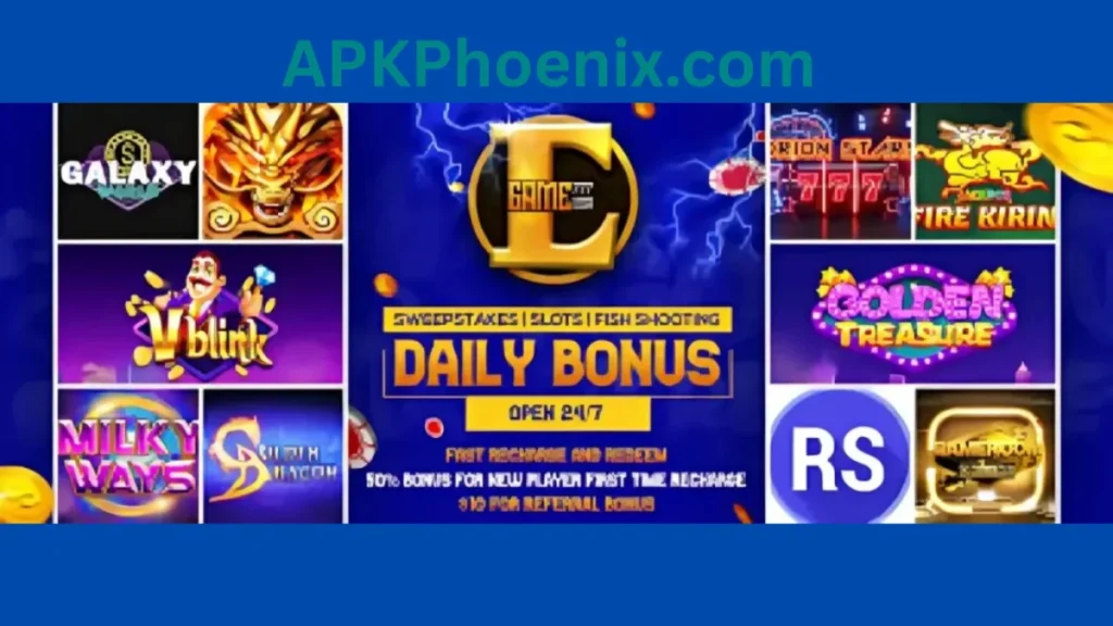 EGames 777 App daily log in bonuses of game