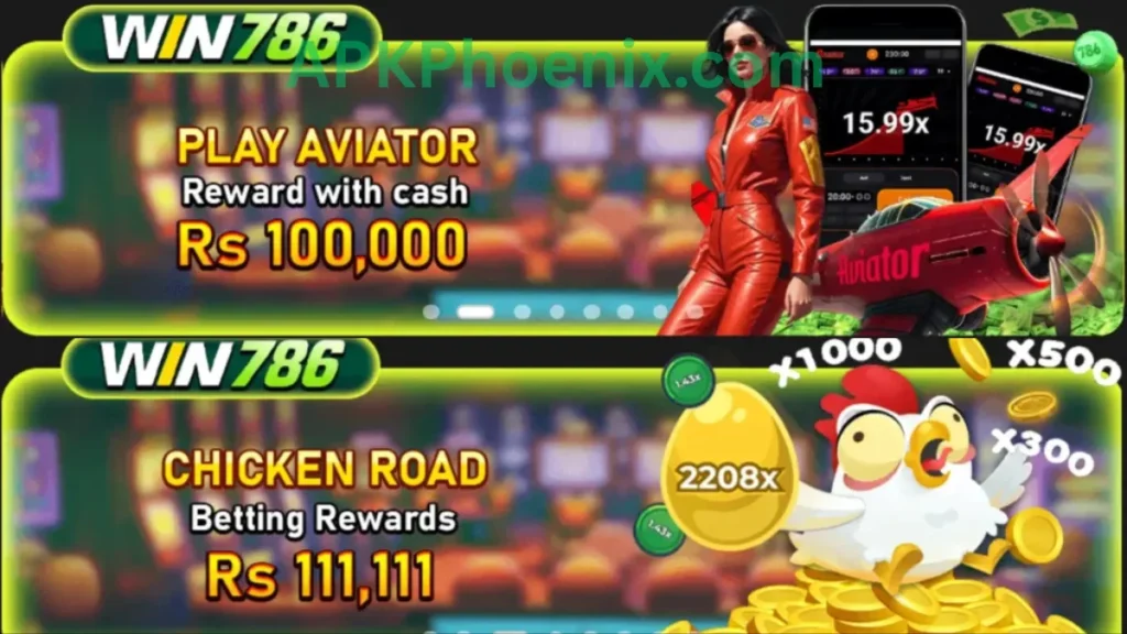 Win786 Game jackpot winning game app of application.