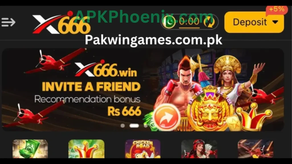 X666 Game App invitational bonuses of game