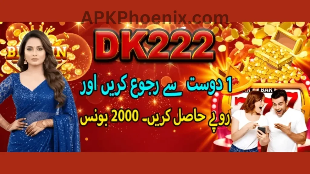 DK222 Game App referral bonuses of game for new users