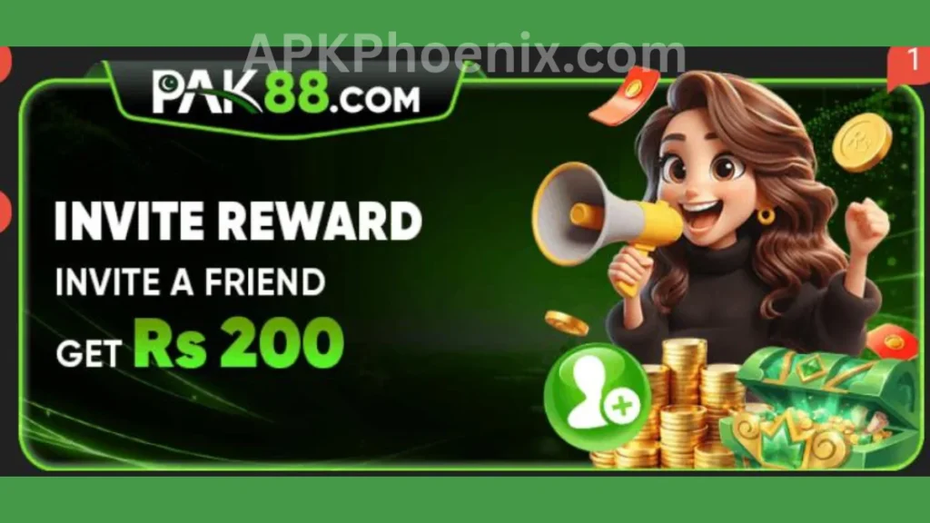 PAK88 Game APK invitational rewards of game for new members
