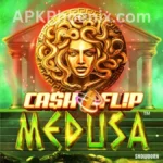 Cash Flip Medusa Slots Logo