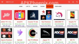 Oreo TV App APK Download | Latest Streaming Platform for Android 2