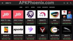 Oreo TV App APK Download | Latest Streaming Platform for Android 1